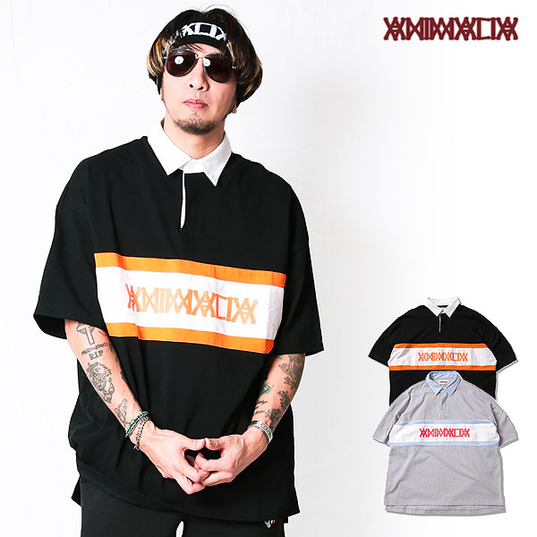 50％OFF SALE セール ANIMALIA アニマリア BIG SILHOUETTE S/S RUGBY SHIRTS メンズ ポロシャツ 送料無料 atftps