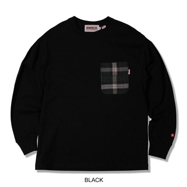 2025 秋冬 先行予約 10月〜11月入荷予定 ANIMALIA アニマリア 8.1oz US  Cotton L/S -CHECK POCKET キャンセル不可 atftps