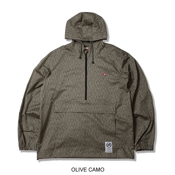 2025 秋冬 先行予約 11月〜12月入荷予定 ANIMALIA アニマリア Anorak Hoodie -RAIN CAMO メンズ ジャケット キャンセル不可 atfjkt