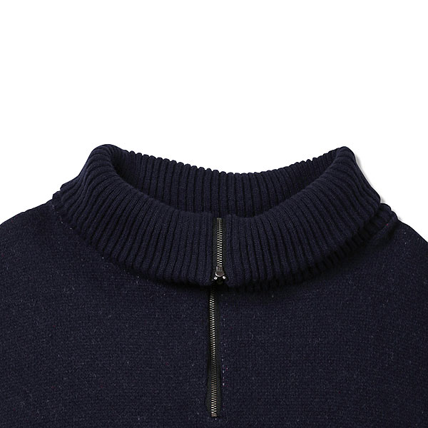 ANIMALIA アニマリア Half Zip Knit -AA Flag メンズ ニット 送料無料 atftps