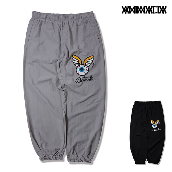 2025 秋冬 先行予約 11月〜12月入荷予定 ANIMALIA アニマリア Nylon Track Pants - EYE BALL メンズ パンツ キャンセル不可 atfpts