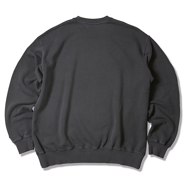 2025 秋冬 先行予約 10月〜11月入荷予定 ANIMALIA アニマリア Pigment Dyeing Crew Sweat -LOGO スウェット キャンセル不可 atftps