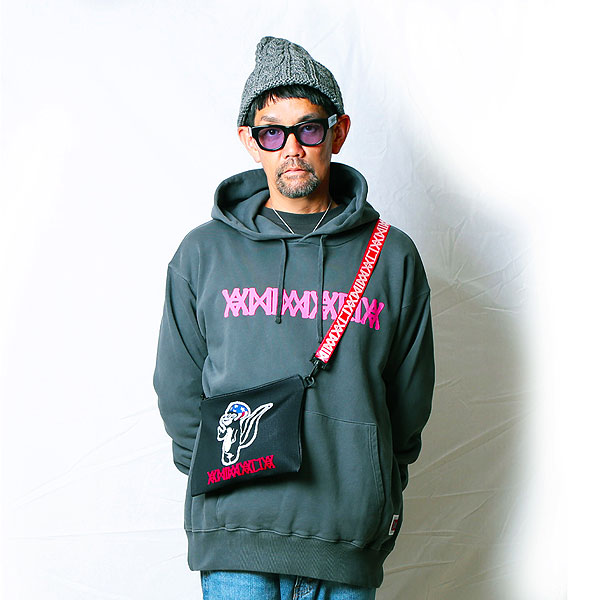 2025 秋冬 先行予約 10月〜11月入荷予定 ANIMALIA アニマリア P/O Pigment Dyeing Hoodie - LOGO パーカー キャンセル不可 atftps_2