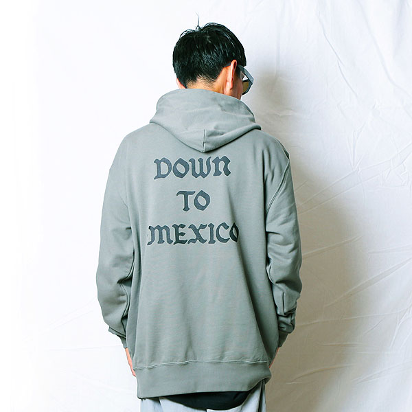 2025 秋冬 先行予約 10月〜11月入荷予定 ANIMALIA アニマリア 10oz P/O Hoodie(loop terry) -DOWN TO MEXICO キャンセル不可 atftps