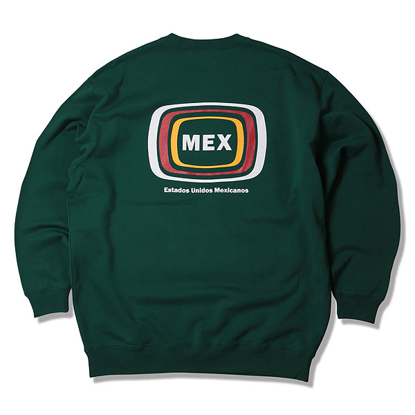 2025 秋冬 先行予約 10月〜11月入荷予定 ANIMALIA アニマリア 10oz Crew Sweat(loop terry) -MEX スウェット キャンセル不可 atftps