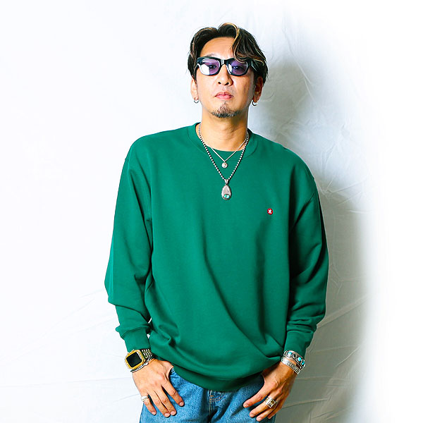 2025 秋冬 先行予約 10月〜11月入荷予定 ANIMALIA アニマリア 10oz Crew Sweat(loop terry) -MEX スウェット キャンセル不可 atftps