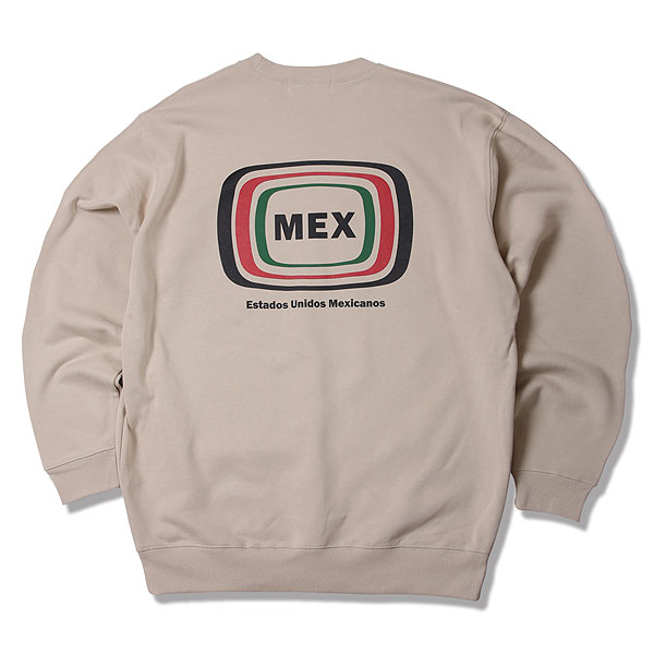 2025 秋冬 先行予約 10月〜11月入荷予定 ANIMALIA アニマリア 10oz Crew Sweat(loop terry) -MEX スウェット キャンセル不可 atftps