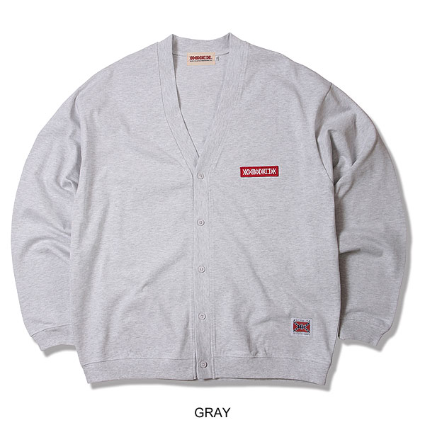 2025 秋冬 先行予約 10月〜11月入荷予定 ANIMALIA アニマリア Sweat Cardigan -LOGO メンズ カーディガン キャンセル不可 atftps