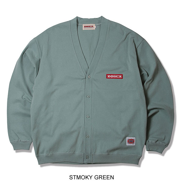 2025 秋冬 先行予約 10月〜11月入荷予定 ANIMALIA アニマリア Sweat Cardigan -LOGO メンズ カーディガン キャンセル不可 atftps