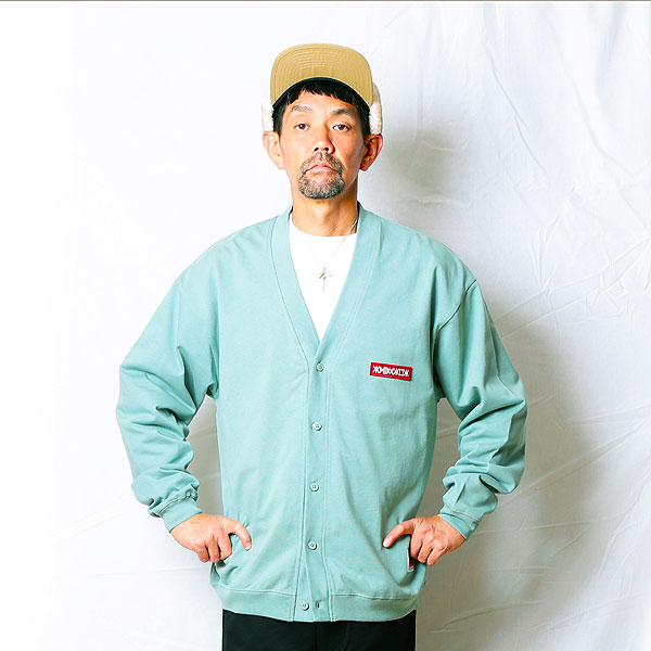 2025 秋冬 先行予約 10月〜11月入荷予定 ANIMALIA アニマリア Sweat Cardigan -LOGO メンズ カーディガン キャンセル不可 atftps