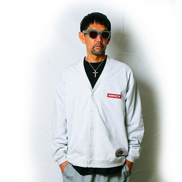 2025 秋冬 先行予約 10月〜11月入荷予定 ANIMALIA アニマリア Sweat Cardigan -LOGO メンズ カーディガン キャンセル不可 atftps