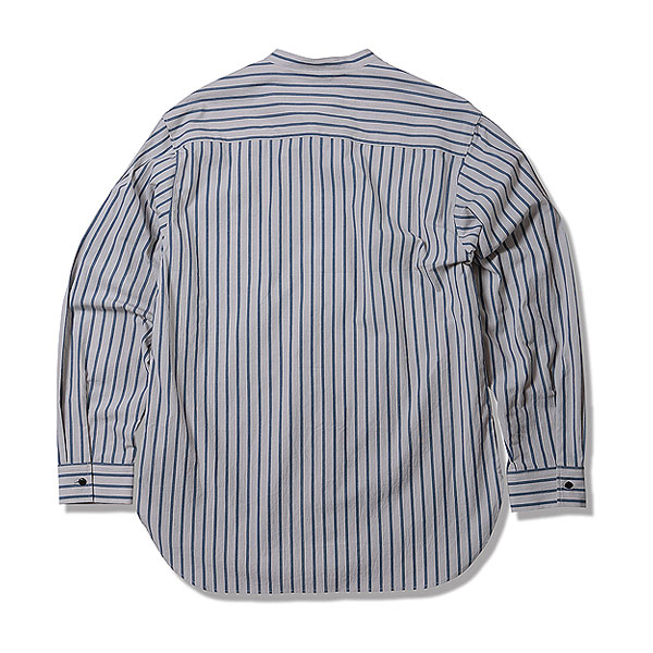 40％OFF SALE セール ANIMALIA アニマリア STAND COLLAR SHIRTS - Stripe メンズ シャツ 送料無料 atftps_10