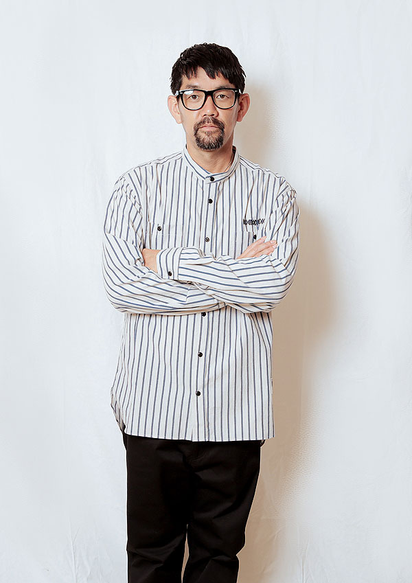 40％OFF SALE セール ANIMALIA アニマリア STAND COLLAR SHIRTS - Stripe メンズ シャツ 送料無料 atftps_1