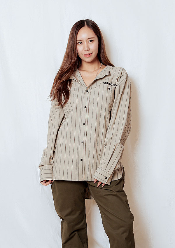 40％OFF SALE セール ANIMALIA アニマリア STAND COLLAR SHIRTS - Stripe メンズ シャツ 送料無料 atftps_3