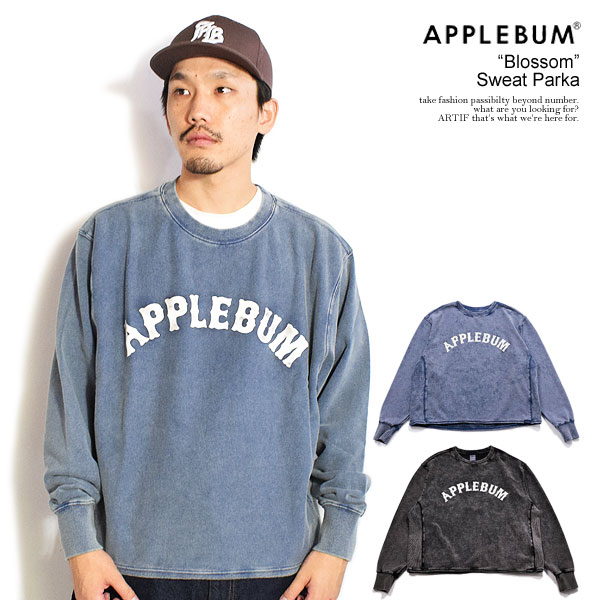 APPLEBUM アップルバム “Old Baseball” Crew Sweat メンズ スウェット トレーナー ヘビーウェイト 11オンス 送料無料 atftps