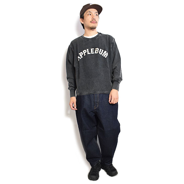 APPLEBUM アップルバム “Old Baseball” Crew Sweat メンズ スウェット トレーナー ヘビーウェイト 11オンス 送料無料 atftps_2