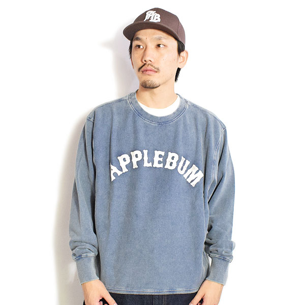 APPLEBUM アップルバム “Old Baseball” Crew Sweat メンズ スウェット トレーナー ヘビーウェイト 11オンス 送料無料 atftps_3
