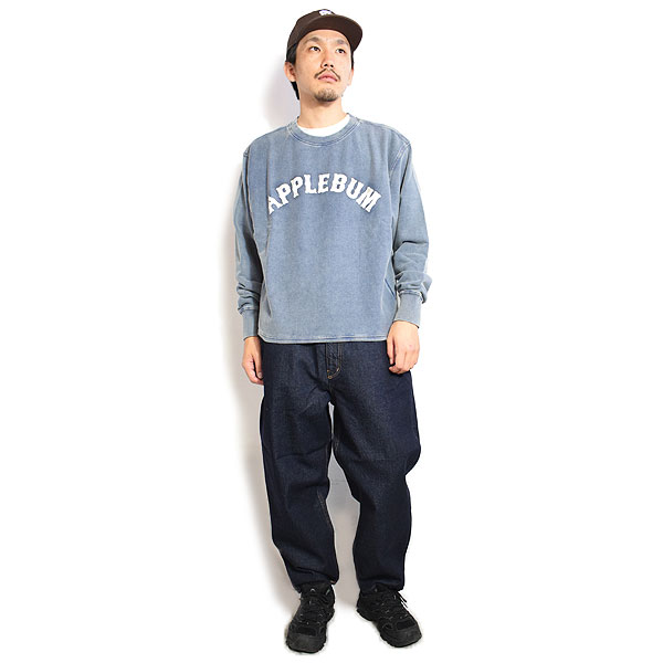 APPLEBUM アップルバム “Old Baseball” Crew Sweat メンズ スウェット トレーナー ヘビーウェイト 11オンス 送料無料 atftps_4