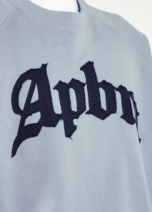 APPLEBUM アップルバム “Apbm” Crew Sweat メンズ スウェット トレーナー ヘビーウェイト 13オンス 送料無料 ストリート atftps
