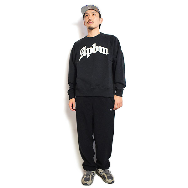 APPLEBUM アップルバム “Apbm” Crew Sweat メンズ スウェット トレーナー ヘビーウェイト 13オンス 送料無料 ストリート atftps