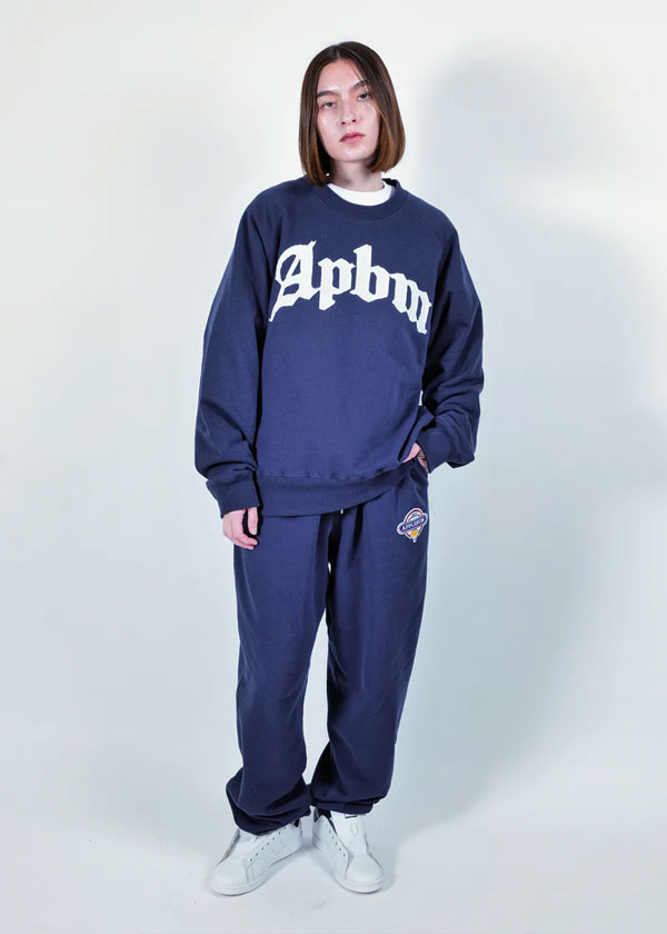APPLEBUM アップルバム “Apbm” Crew Sweat メンズ スウェット トレーナー ヘビーウェイト 13オンス 送料無料 ストリート atftps