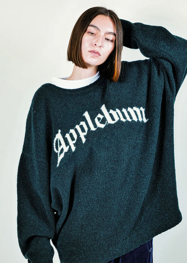 APPLEBUM アップルバム “Applebum” Wool Sweater メンズ ニット セーター ウールセーター 送料無料 ストリート atftps