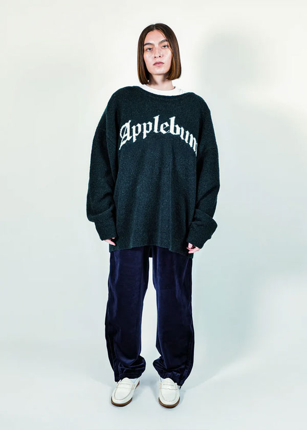 APPLEBUM アップルバム “Applebum” Wool Sweater メンズ ニット セーター ウールセーター 送料無料 ストリート atftps