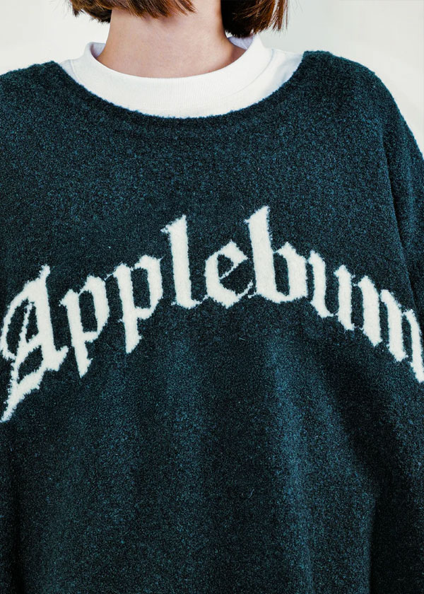APPLEBUM アップルバム “Applebum” Wool Sweater メンズ ニット セーター ウールセーター 送料無料 ストリート atftps