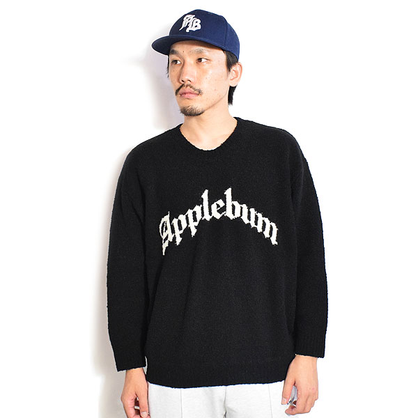 APPLEBUM アップルバム “Applebum” Wool Sweater メンズ ニット セーター ウールセーター 送料無料 ストリート atftps
