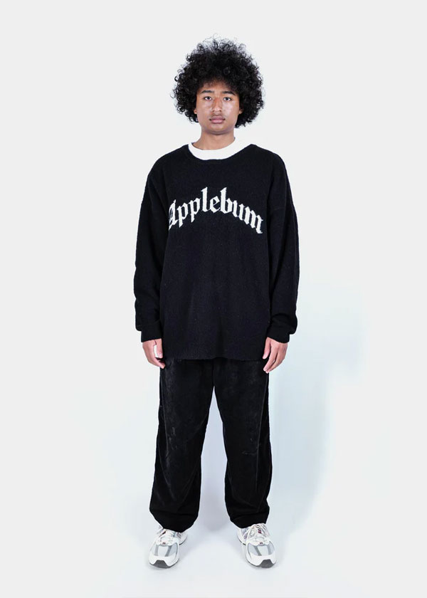 APPLEBUM アップルバム “Applebum” Wool Sweater メンズ ニット セーター ウールセーター 送料無料 ストリート atftps
