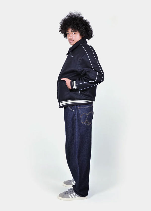 APPLEBUM アップルバム Collared Melton Stadium Jacket メンズ ジャケット スタジャン メルトン 送料無料 ストリート atfjkt