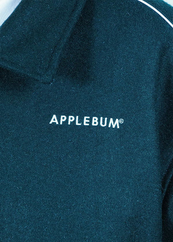 APPLEBUM アップルバム Collared Melton Stadium Jacket メンズ ジャケット スタジャン メルトン 送料無料 ストリート atfjkt