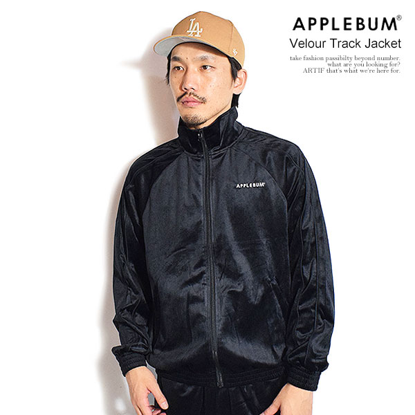 APPLEBUM アップルバム Velour Track Jacket メンズ ジャケット トラックジャケット ベロア 送料無料 ストリート atfjkt