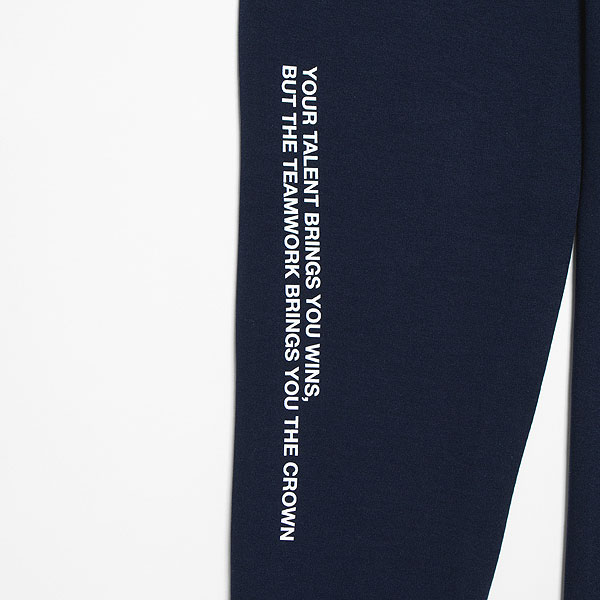 30％OFF SALE セール APPLEBUM アップルバム Sports Logo Double Knit Pants -NAVY- メンズ パンツ ニットパンツ atfpts