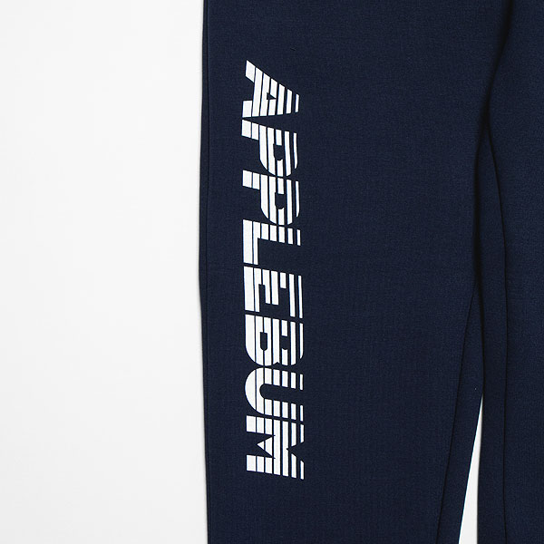30％OFF SALE セール APPLEBUM アップルバム Sports Logo Double Knit Pants -NAVY- メンズ パンツ ニットパンツ atfpts