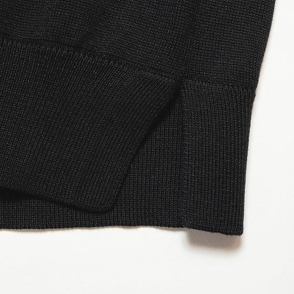 30％OFF SALE セール APPLEBUM アップルバム Knit Polo Shirt -BLACK- メンズ シャツ ポロシャツ ニットシャツ ニットポロ atftps