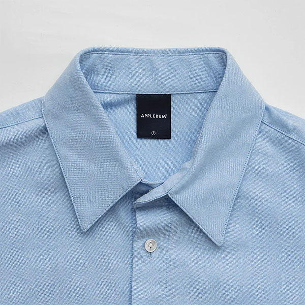 30％OFF SALE セール APPLEBUM アップルバム Oxford Oversize Shirt -L.BLUE- シャツ 長袖シャツ オックスフォードシャツ atftps