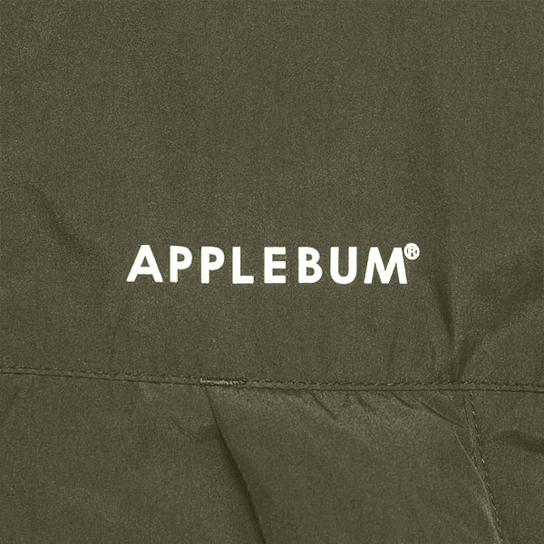 APPLEBUM アップルバム Innercotton Vest -KHAKI- メンズ ベスト 中綿ベスト スタンドカラー atfjkt