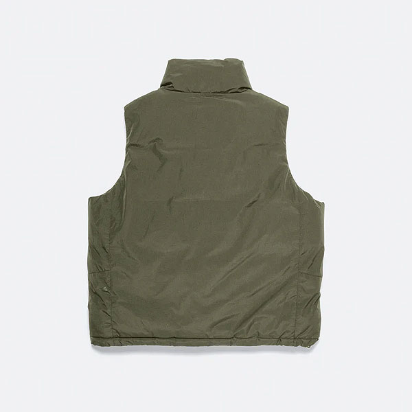 APPLEBUM アップルバム Innercotton Vest -KHAKI- メンズ ベスト 中綿ベスト スタンドカラー atfjkt