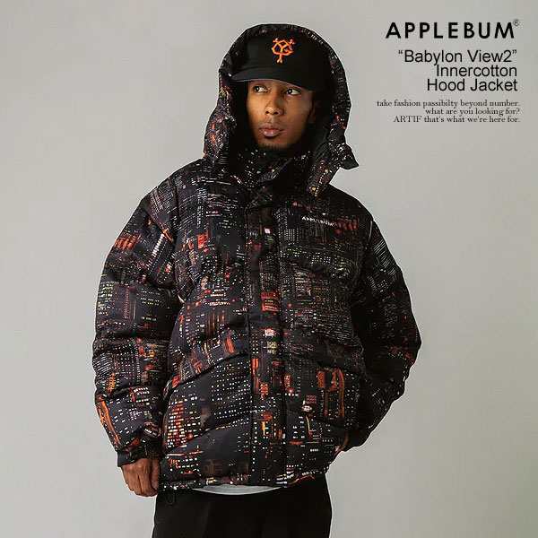 APPLEBUM アップルバム “Babylon View2” Innercotton Hood Jacket メンズ ジャケット 中綿ジャケット atfjkt