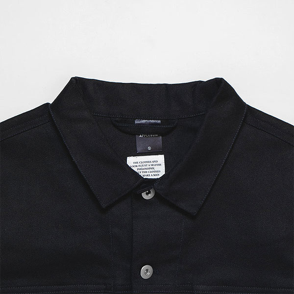 30％OFF SALE セール APPLEBUM アップルバム Loose Color Stretch Jacket -NAVY- ジャケット アウター ワイドシルエット atfjkt