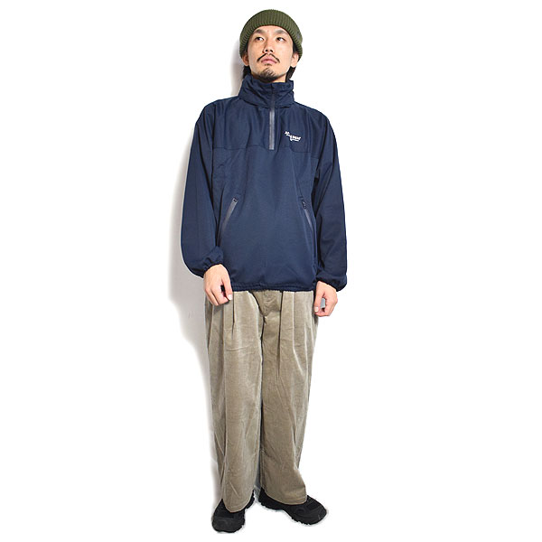 30％OFF SALE セール APPLEBUM アップルバム Hi-Tech Halfzip Anorak -NAVY- メンズ ジャケット アノラック アウトドア atfjkt