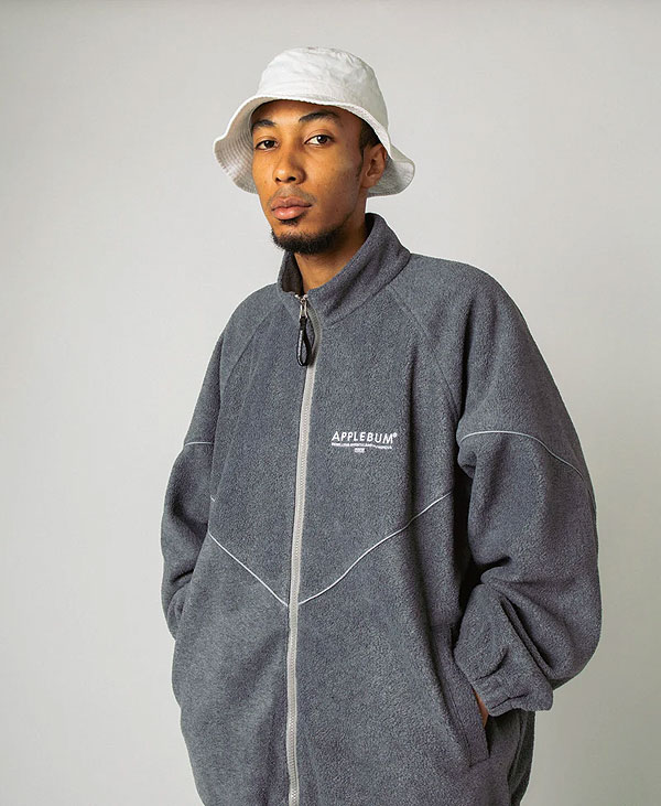 30％OFF SALE セール APPLEBUM アップルバム Phisical Training Fleece Jacket -GRAY- メンズ ジャケット フリースジャケット atfjkt