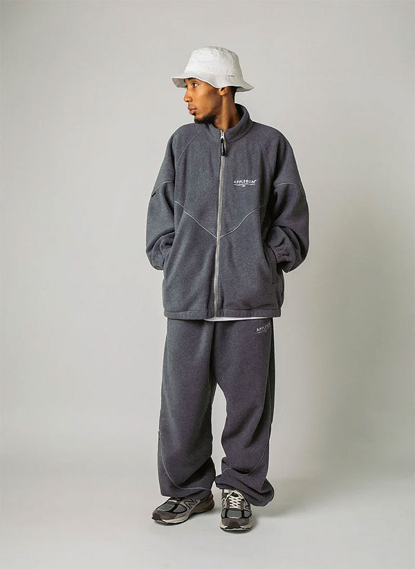 30％OFF SALE セール APPLEBUM アップルバム Phisical Training Fleece Jacket -GRAY- メンズ ジャケット フリースジャケット atfjkt