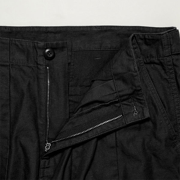 30％OFF SALE セール APPLEBUM アップルバム Wide Military Pants -BLACK- パンツ ミリタリーパンツ ワイドシルエット atfpts