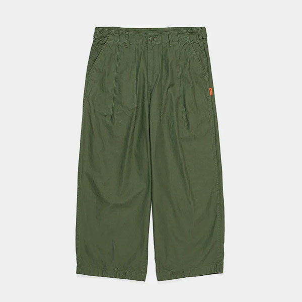 30％OFF SALE セール APPLEBUM アップルバム Wide Military Pants -OLIVE- パンツ ミリタリーパンツ ワイドシルエット atfpts