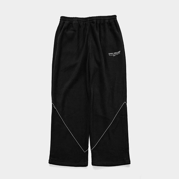 30％OFF SALE セール APPLEBUM アップルバム Phisical Training Fleece Pants -BLACK- メンズ パンツ フリースパンツ atfpts