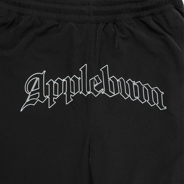 APPLEBUM アップルバム Arch Logo Basketball Shorts -BLACK- メンズ パンツ ショートパンツ ショーツ バスパン 送料無料 atfpts