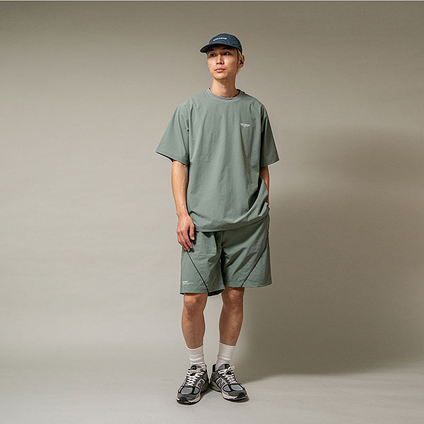 APPLEBUM アップルバム Phisical Training Short Pants -LIGHT GREEN- メンズ パンツ ショートパンツ ナイロンショーツ atfpts