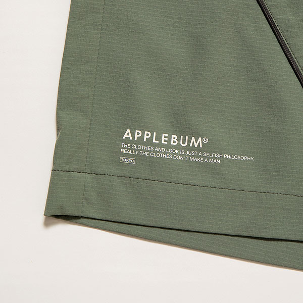 APPLEBUM アップルバム Phisical Training Short Pants -LIGHT GREEN- メンズ パンツ ショートパンツ ナイロンショーツ atfpts